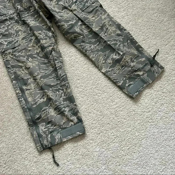 USAF Cold Weather Tiger Stripe Camouflage Trousers Pants L Men SPM1C1-08-D-1041 - Picture 10 of 15
